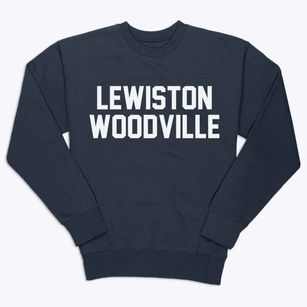 Lewiston Woodville North Carolina Classic Block Premium Crewneck Sweatshirt