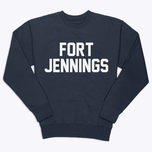 Fort Jennings Ohio Classic Block Premium Crewneck Sweatshirt