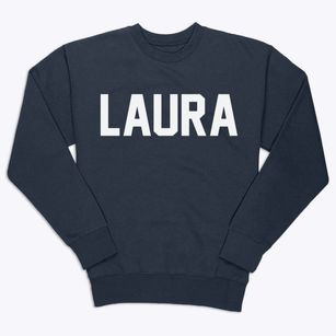 Laura Ohio Classic Block Premium Crewneck Sweatshirt