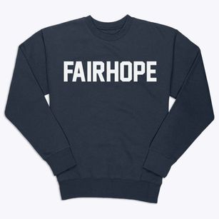 Fairhope Alabama Classic Block Premium Crewneck Sweatshirt