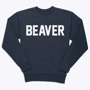 Beaver Ohio Classic Block Premium Crewneck Sweatshirt