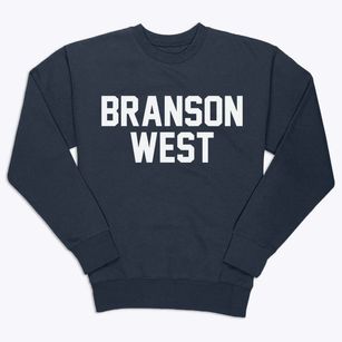 Branson West Missouri Classic Block Premium Crewneck Sweatshirt
