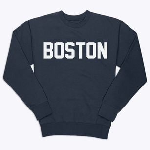 Boston Virginia Classic Block Premium Crewneck Sweatshirt