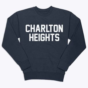Charlton Heights West Virginia Classic Block Premium Crewneck Sweatshirt