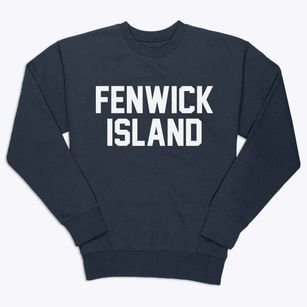Fenwick Island Delaware Classic Block Premium Crewneck Sweatshirt
