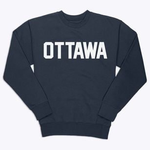 Ottawa Illinois Classic Block Premium Crewneck Sweatshirt