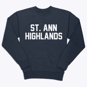 St. Ann Highlands Colorado Classic Block Premium Crewneck Sweatshirt