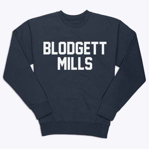 Blodgett Mills New York Classic Block Premium Crewneck Sweatshirt