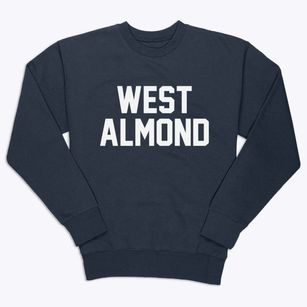 West Almond New York Classic Block Premium Crewneck Sweatshirt
