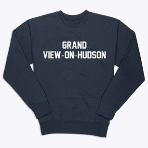 Grand View-on-hudson New York Classic Block Premium Crewneck Sweatshirt