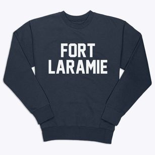 Fort Laramie Wyoming Classic Block Premium Crewneck Sweatshirt
