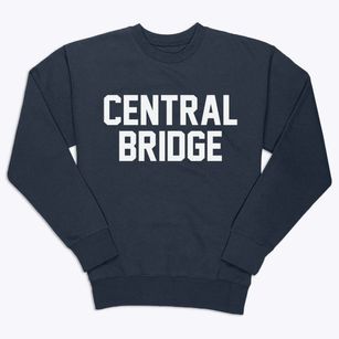 Central Bridge New York Classic Block Premium Crewneck Sweatshirt