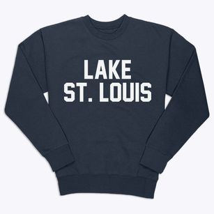 Lake St. Louis Missouri Classic Block Premium Crewneck Sweatshirt
