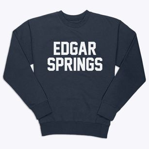 Edgar Springs Missouri Classic Block Premium Crewneck Sweatshirt