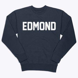 Edmond Oklahoma Classic Block Premium Crewneck Sweatshirt