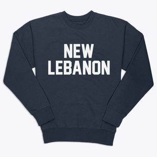 New Lebanon Pennsylvania Classic Block Premium Crewneck Sweatshirt