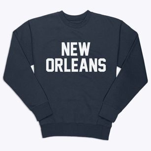New Orleans Louisiana Classic Block Premium Crewneck Sweatshirt