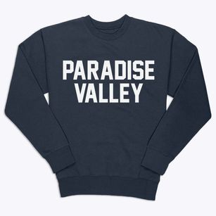 Paradise Valley Arizona Classic Block Premium Crewneck Sweatshirt