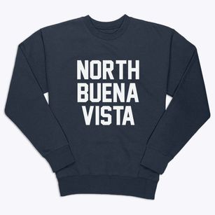 North Buena Vista Iowa Classic Block Premium Crewneck Sweatshirt