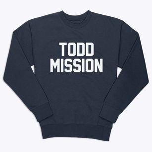 Todd Mission Texas Classic Block Premium Crewneck Sweatshirt