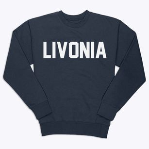 Livonia Missouri Classic Block Premium Crewneck Sweatshirt