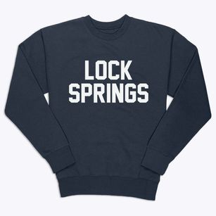 Lock Springs Missouri Classic Block Premium Crewneck Sweatshirt