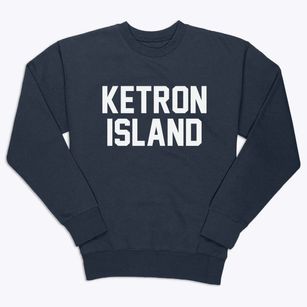 Ketron Island Washington Classic Block Premium Crewneck Sweatshirt