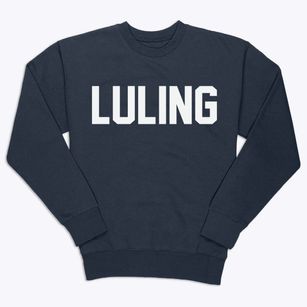 Luling Louisiana Classic Block Premium Crewneck Sweatshirt