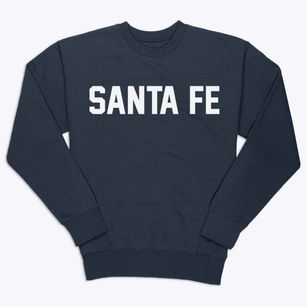 Santa Fe New Mexico Classic Block Premium Crewneck Sweatshirt