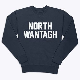 North Wantagh New York Classic Block Premium Crewneck Sweatshirt