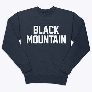 Black Mountain North Carolina Classic Block Premium Crewneck Sweatshirt
