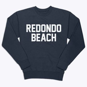 Redondo Beach California Classic Block Premium Crewneck Sweatshirt