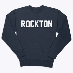 Rockton Illinois Classic Block Premium Crewneck Sweatshirt