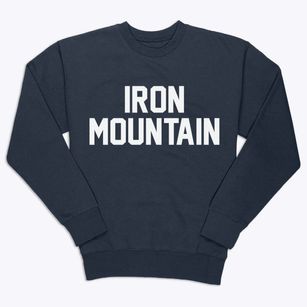 Iron Mountain Michigan Classic Block Premium Crewneck Sweatshirt