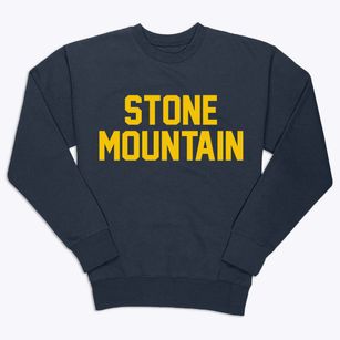 Stone Mountain Georgia Classic Block Premium Crewneck Sweatshirt