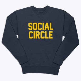 Social Circle Georgia Classic Block Premium Crewneck Sweatshirt