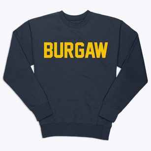 Burgaw North Carolina Classic Block Premium Crewneck Sweatshirt