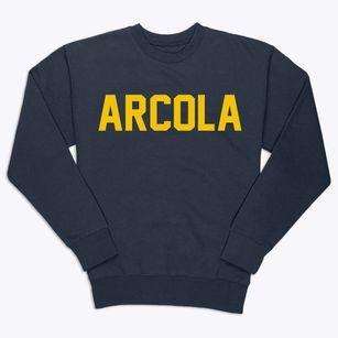 Arcola Illinois Classic Block Premium Crewneck Sweatshirt