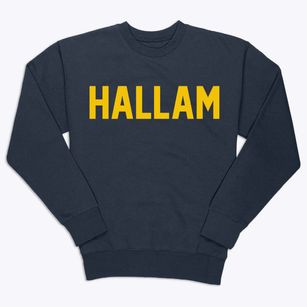 Hallam Pennsylvania Classic Block Premium Crewneck Sweatshirt