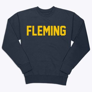 Fleming New York Classic Block Premium Crewneck Sweatshirt
