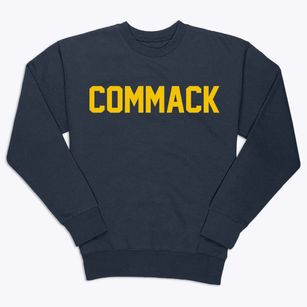 Commack New York Classic Block Premium Crewneck Sweatshirt