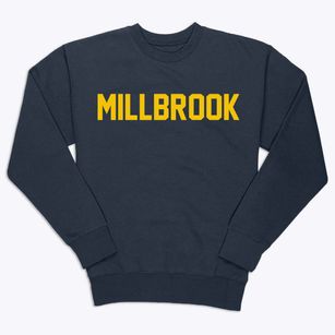 Millbrook New York Classic Block Premium Crewneck Sweatshirt