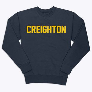 Creighton Nebraska Classic Block Premium Crewneck Sweatshirt