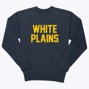 White Plains North Carolina Classic Block Premium Crewneck Sweatshirt