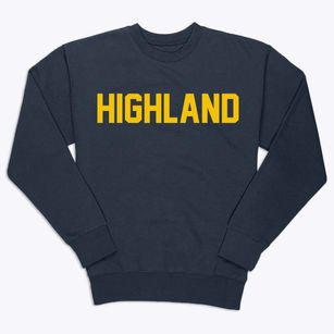 Highland Kansas Classic Block Premium Crewneck Sweatshirt