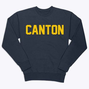 Canton Massachusetts Classic Block Premium Crewneck Sweatshirt