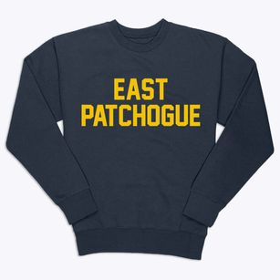 East Patchogue New York Classic Block Premium Crewneck Sweatshirt