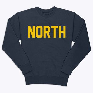 North South Carolina Classic Block Premium Crewneck Sweatshirt