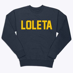 Loleta California Classic Block Premium Crewneck Sweatshirt