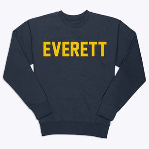 Everett Washington Classic Block Premium Crewneck Sweatshirt